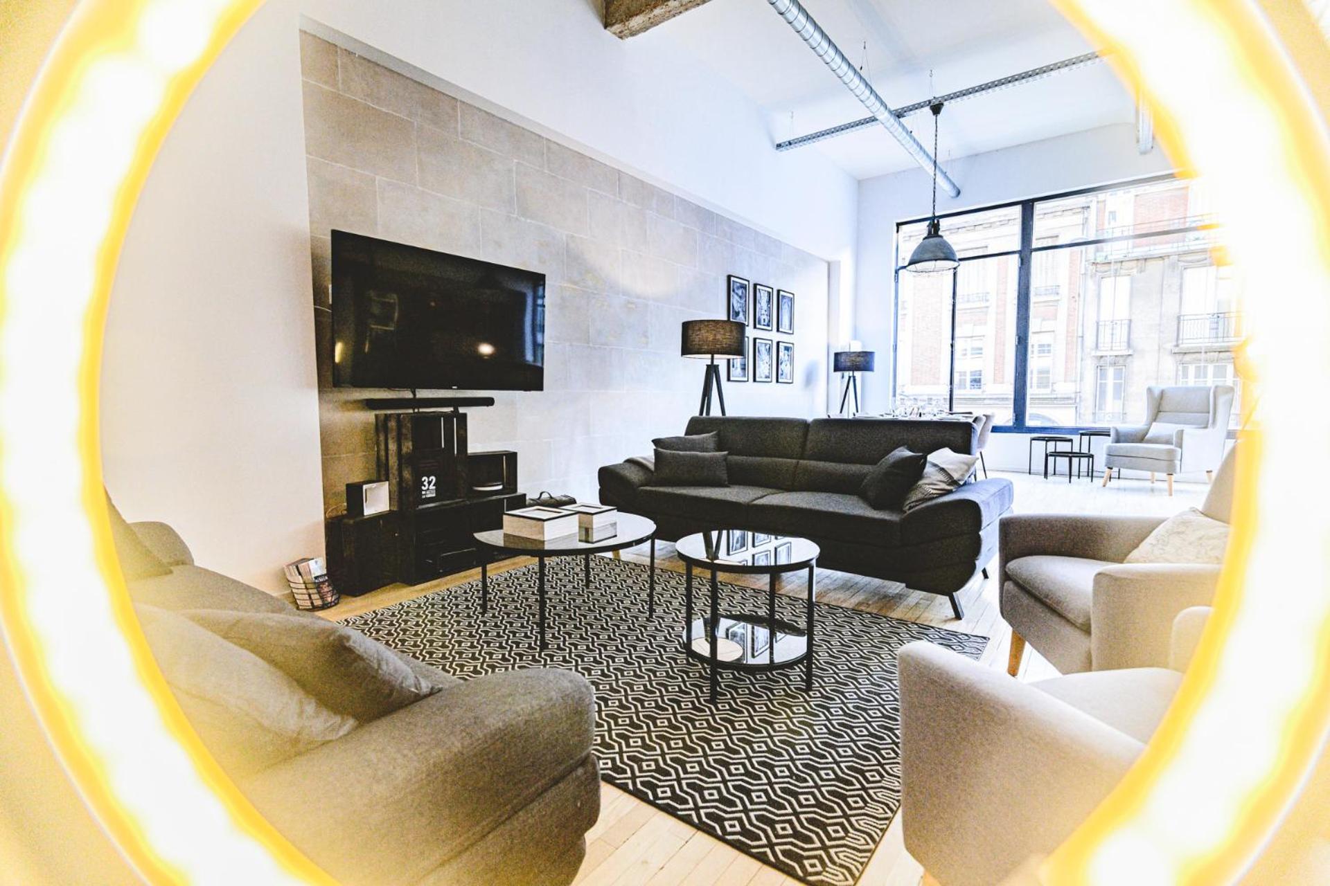 Апартаменти Ikizen Prestige - Loft Du Cadran - Parking Prive Реймс Екстер'єр фото